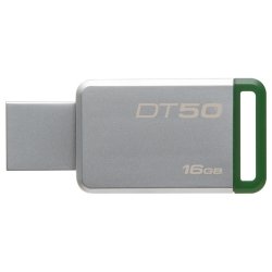 Kingston 16Gb DataTraveler 50 DT50/16GB USB3.0 зеленый